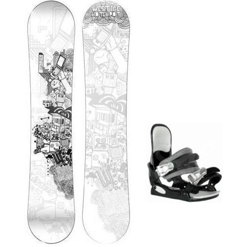 Snowboard s vázáním levně