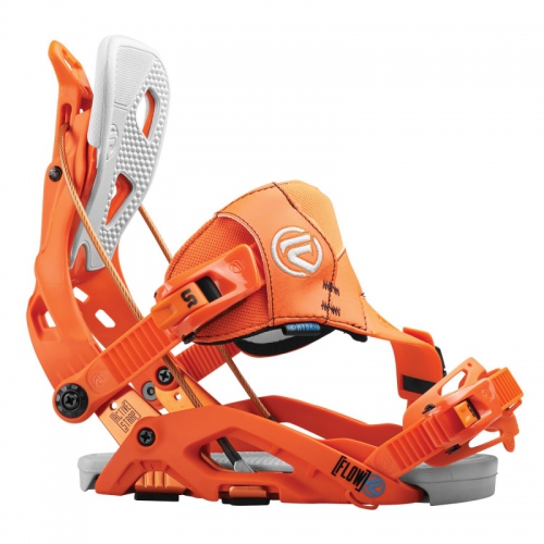 Snowboardové vázání Flow Fuse Hybrid orange - AKCE