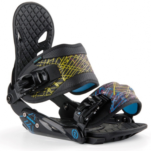 Snowboardové vázání Gravity G2 black/cmyk, snb vázání - VÝPRODEJ