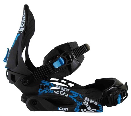 Velké vázání Sims Icon black/blue - VÝPRODEJ