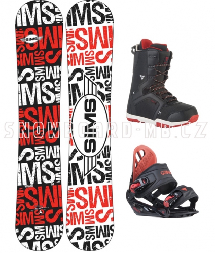 Snowboardový komplet Sims Wrath