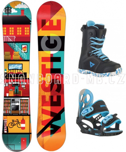 Snowboardový komplet Westige Flat Kid - AKCE