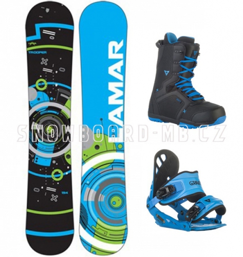 Snowboardový komplet Lamar Trooper M