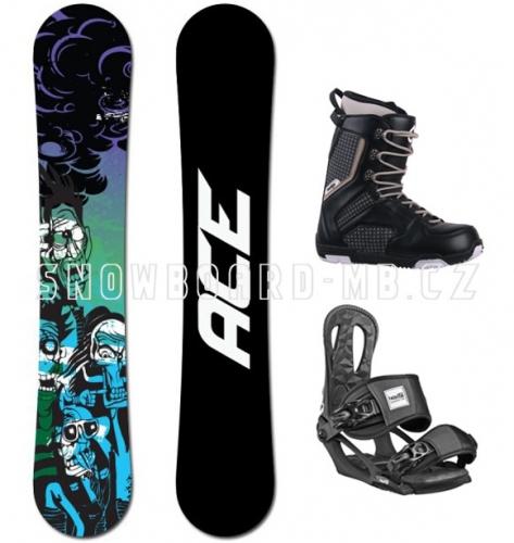 Snowboardový komplet Ace Dark Force - VÝPRODEJ