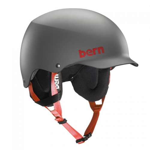 Snowboardová helma Bern Team Baker matte grey - AKCE