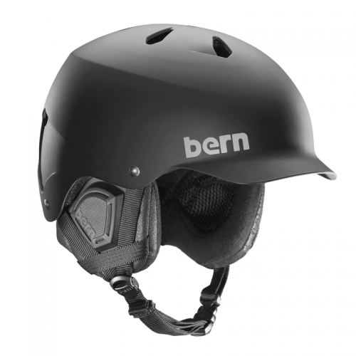 Snowboardová helma Bern Watts matte black - VÝPRODEJ