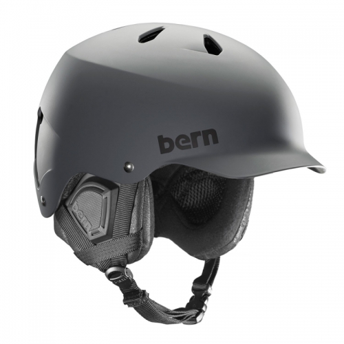 Snowboardová helma Bern Watts matte grey - VÝPRODEJ