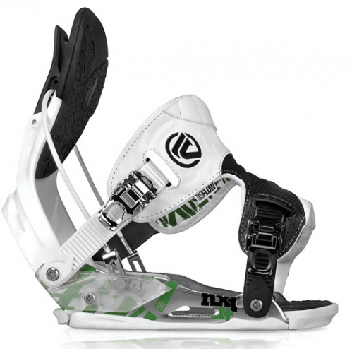 Vázání na snowboard FLOW NXT AT white/bílé