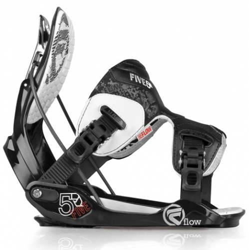 Snowboardové allmountain vázání FLOW the FIVE black