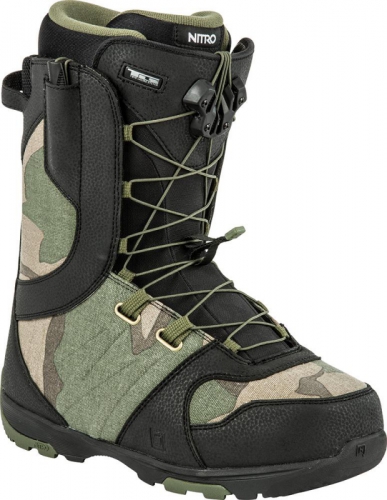 Boty Nitro Thunder TLS black-camo - VÝPRODEJ