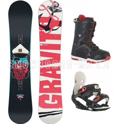 Snowboard komplet Gravity Empatic - VÝPRODEJ