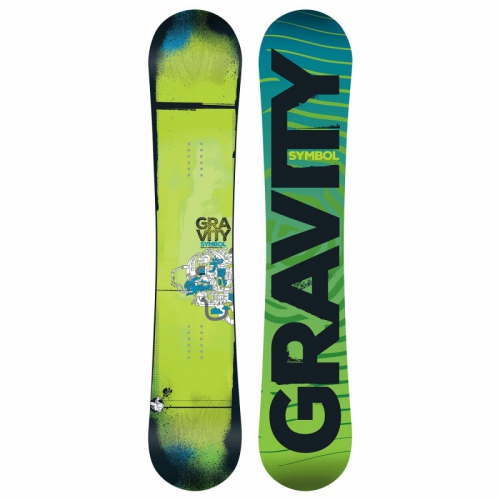 Snowboard Gravity Symbol