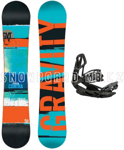 Snowboard set Gravity Contra