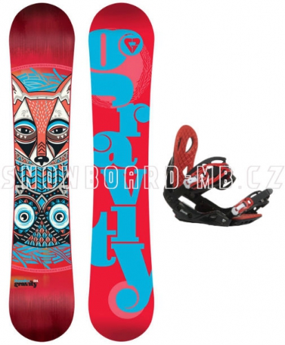 Dámský snowboard set Gravity Thunder