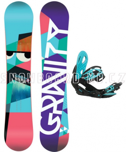 Dámský snowboard set Gravity Voayer