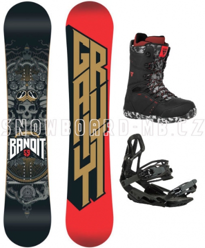 Snowboard komplet Gravity Bandit