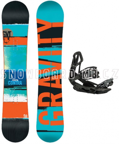 Snowboardový set Gravity Contra bez bot