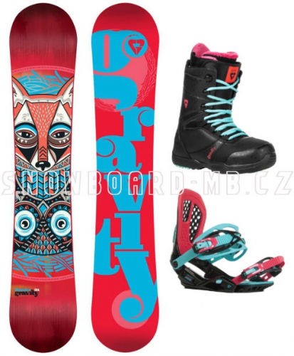 Dámský komplet Gravity Thunder blue/red
