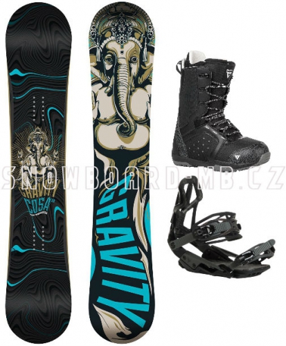 Snowboard komplet Gravity Cosa black