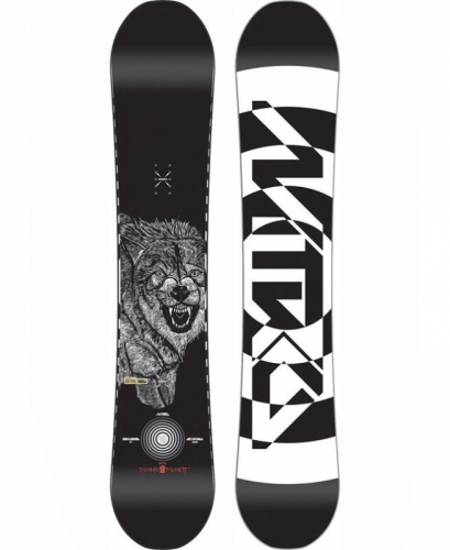 Wide snowboard NITRO Team Art Attack 