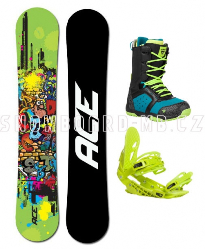 Snowboard komplet Ace Poison - VÝPRODEJ