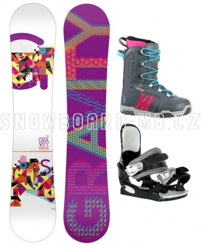 Dámský komplet Gravity Sirene blue/grey - AKCE