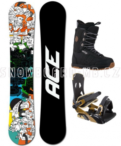 Snowboard komplet Ace Rush - AKCE