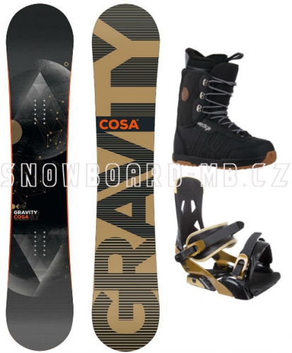 Snowboard komplet Gravity Cosa - AKCE