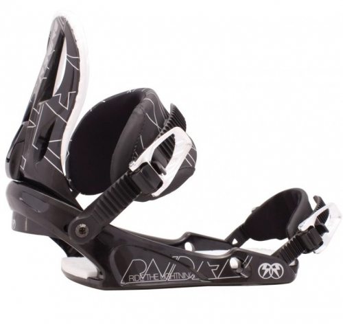 Snowboardové vázání pro ženy NITRO Raiden Deco black