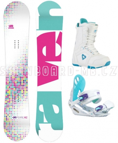 Dívčí komplet Raven Pearl white - VÝPRODEJ