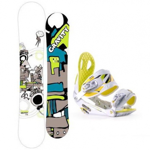 Snowboard komplety dámské, snowboard set Gravity Thunder