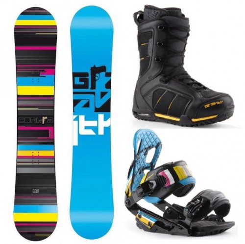 SNB komplet Gravity Contra, pánské snowboard komplety