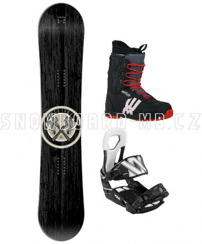 Snowboard komplet Apache s vázáním Volkl