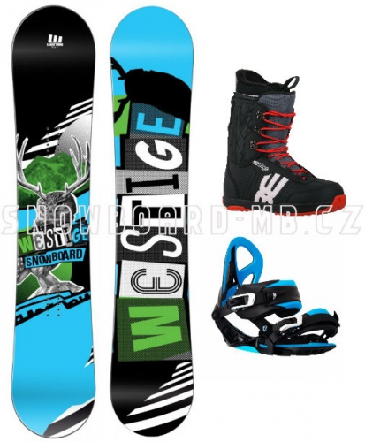 Snowboard komplet Westige Max modrá - VÝPRODEJ