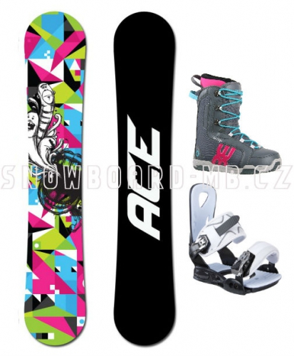 Dámský snowboard komplet Ace Demon