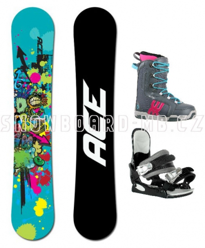 Dámský snowboard komplet Ace Venom - VÝPRODEJ