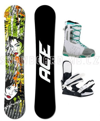 Dámský snowboard komplet Ace Vixen