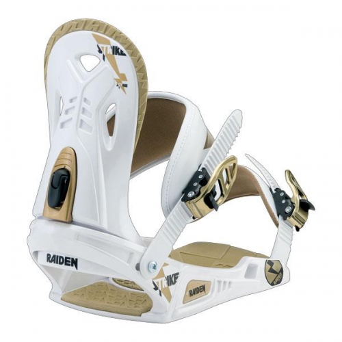 Vázání NITRO Raiden Strike white/gold vel. L - VÝPRODEJ
