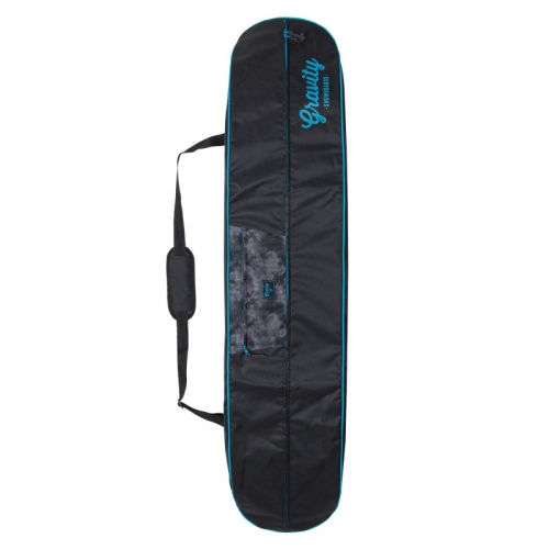 Obal na snowboard Gravity Vivid black/teal