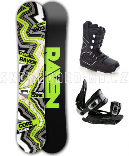 Snowboardový komplet Raven Carbon 2017