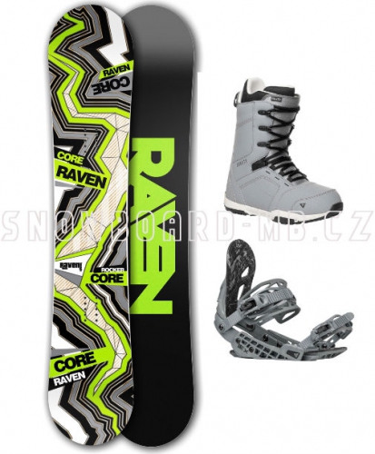 Pánský snowboardový komplet Raven Carbon 2017