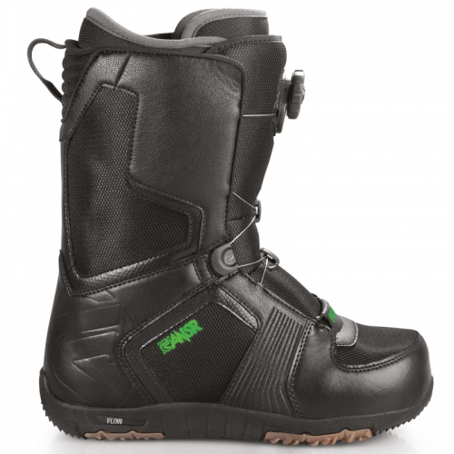 Boty na snowboard FLOW ANSR black BOA, pánská snb obuv