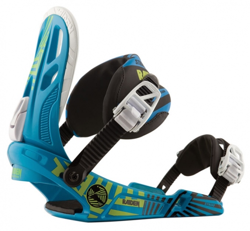 Snowboard vázání NITRO Raiden Strike Cyan