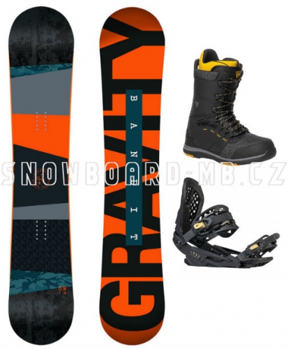 Snowboard komplet Gravity Bandit 17/18