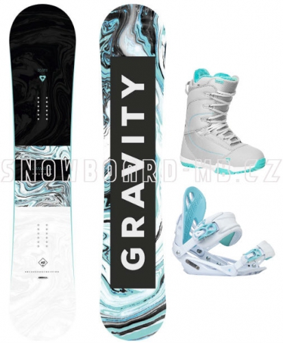 Dámský snowboardový set Gravity Thunder 17/18
