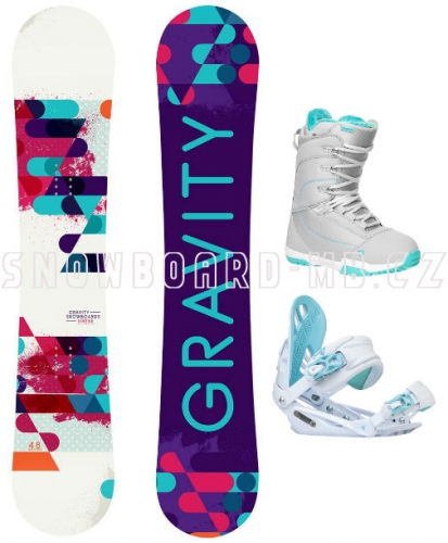 Dámský snowboardový komplet Gravity Sirene 17/18