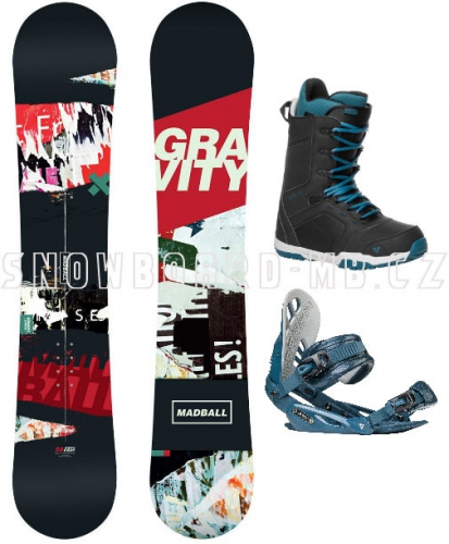 Snowboard komplet Gravity Madball
