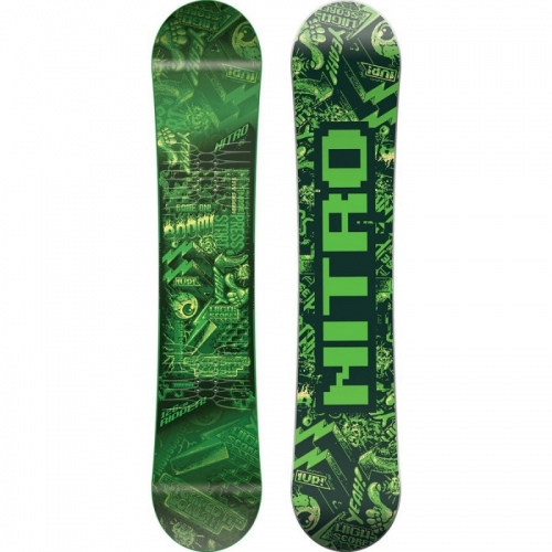 Dětský snowboard Nitro Ripper kids green 2017/18