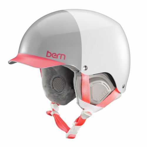 Dámská helma Bern Muse satin white hatstyle