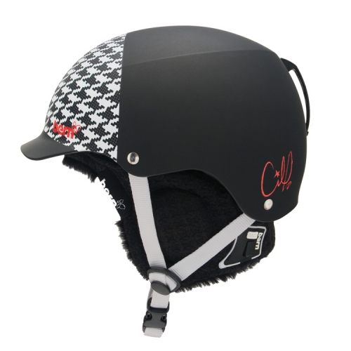 Dámské snb přilby BERN Muse s audio sluchátky a kšiltem